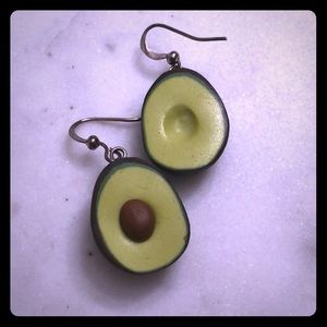 Avocado Halves Earrings